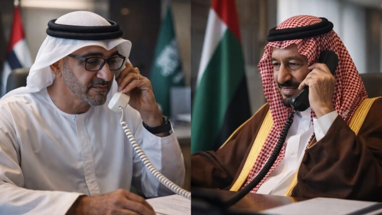 Sheikh Saif bin Zayed Saudi call