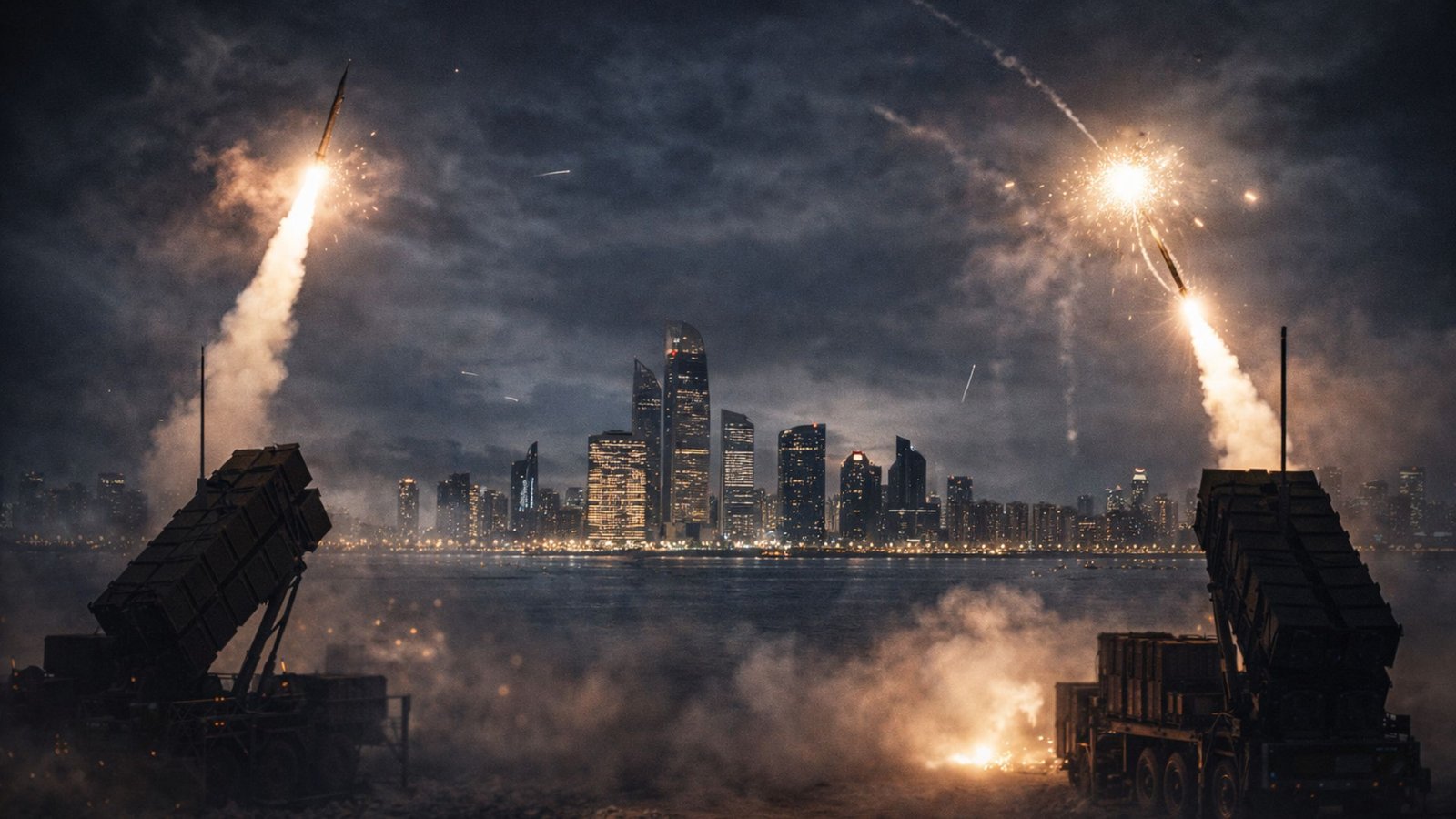 UAE air defense response Iran threat