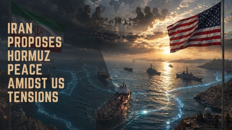 Iran Hormuz peace proposal US tensions