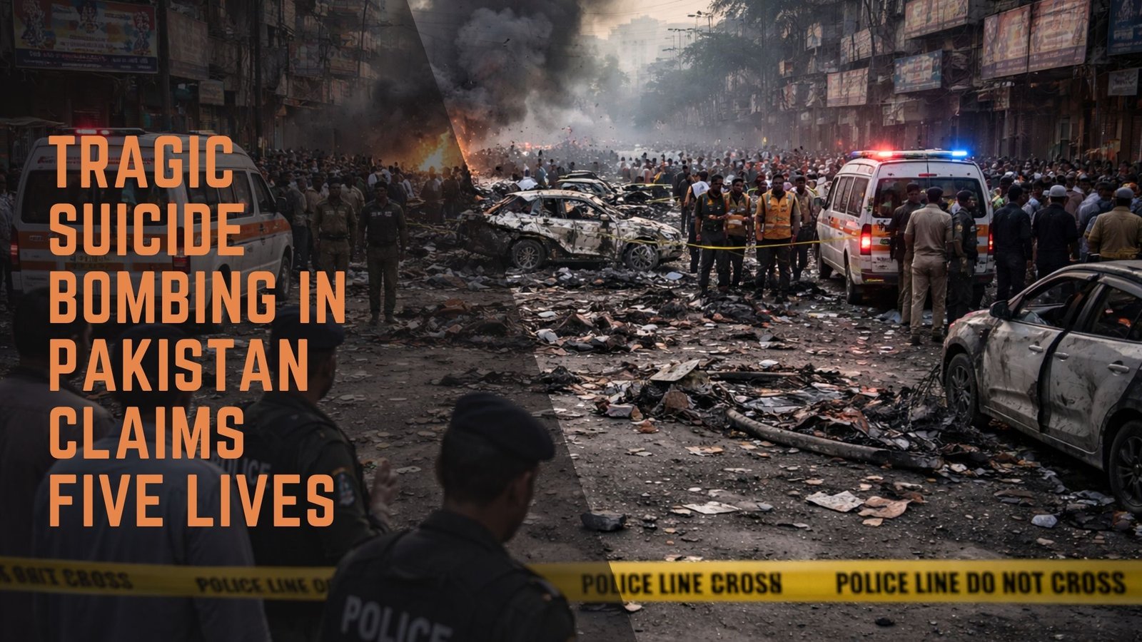 Pakistan suicide bombing attack