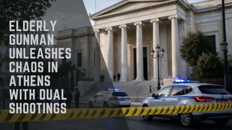 Athens shooting elderly gunman