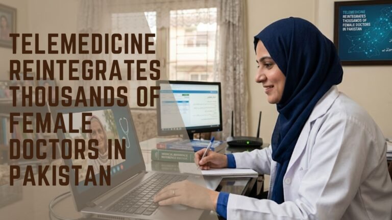 Telemedicine Reintegrates Thousands of Female Doctors in Pakistan