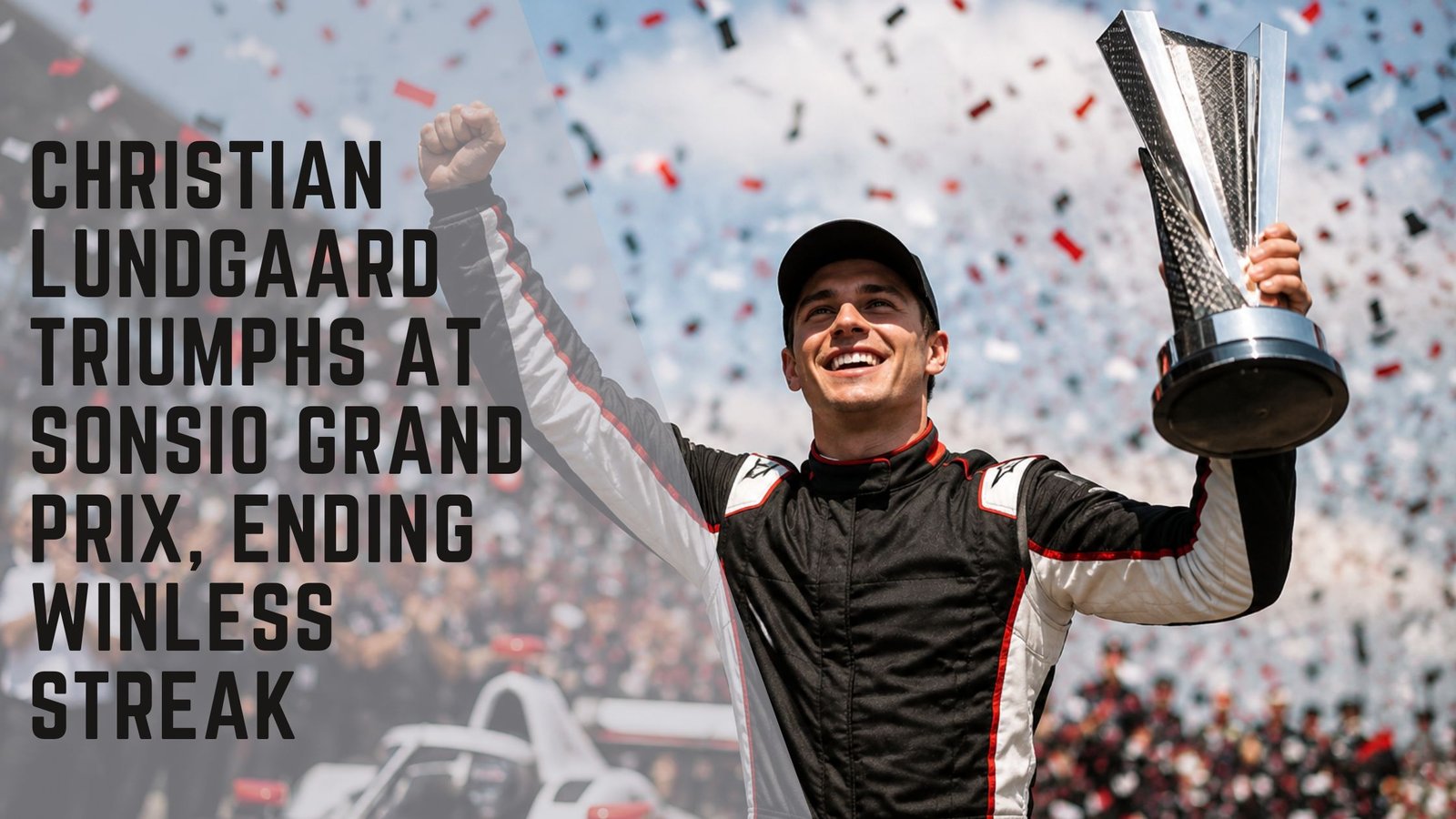Christian Lundgaard Sonsio Grand Prix Win