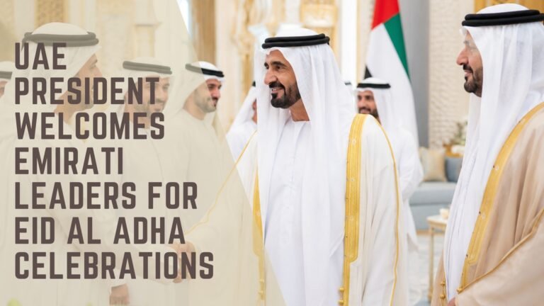 UAE President Eid Al Adha Celebrations