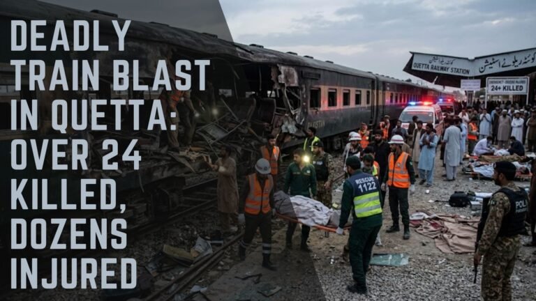 Quetta Train Blast 2026