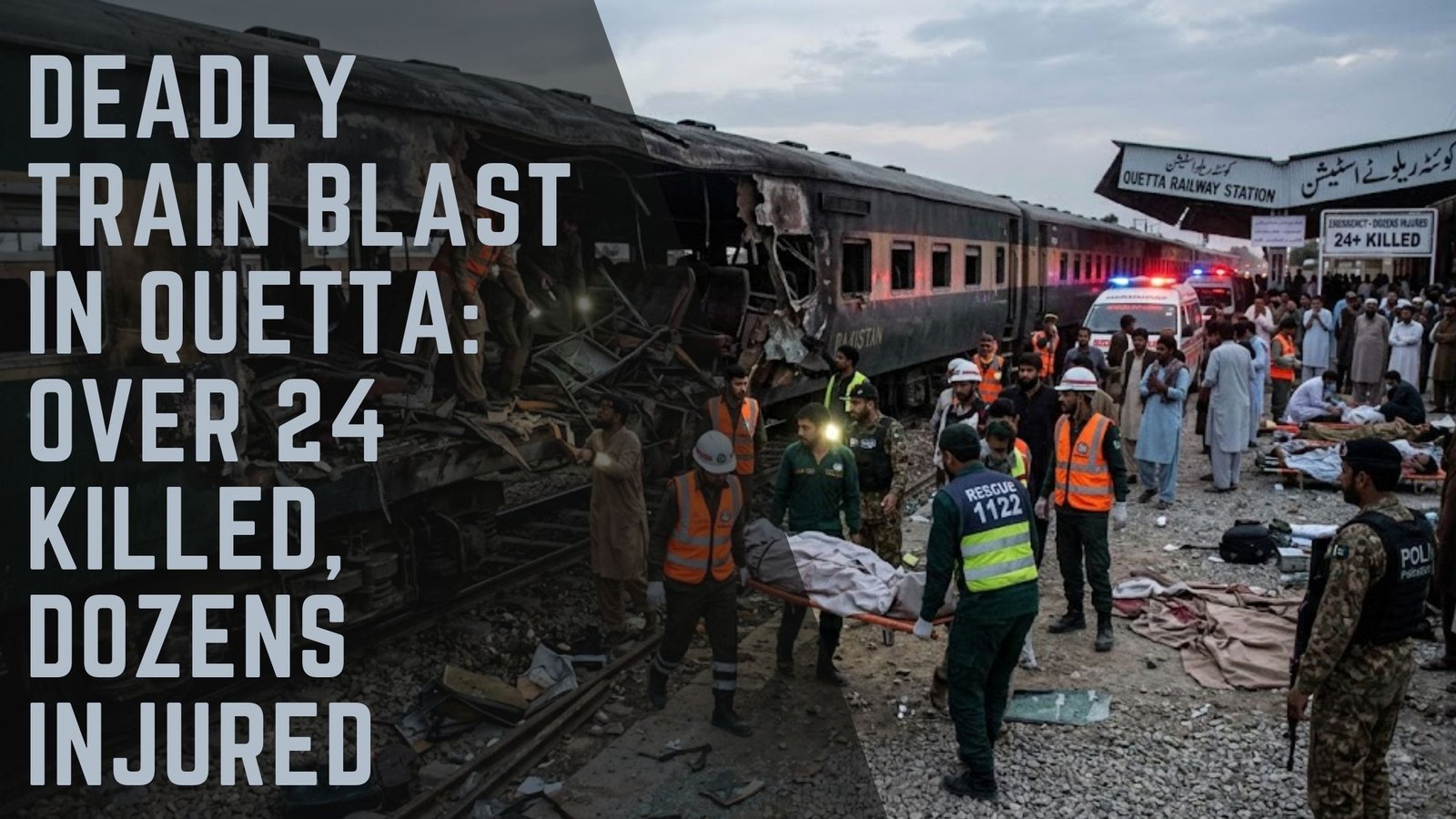 Quetta Train Blast 2026