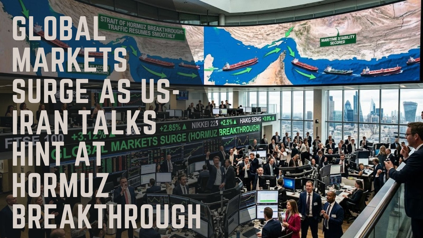 Global Markets Surge Hormuz Breakthrough
