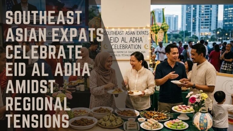 Southeast Asian Expats Eid Al Adha