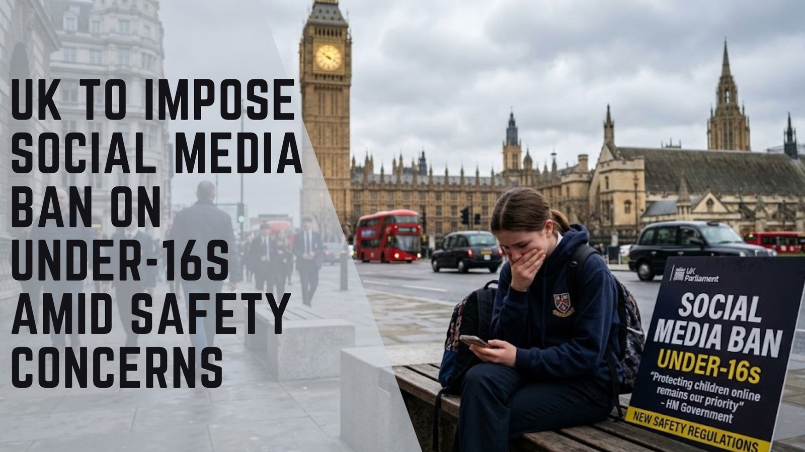 UK social media ban under 16