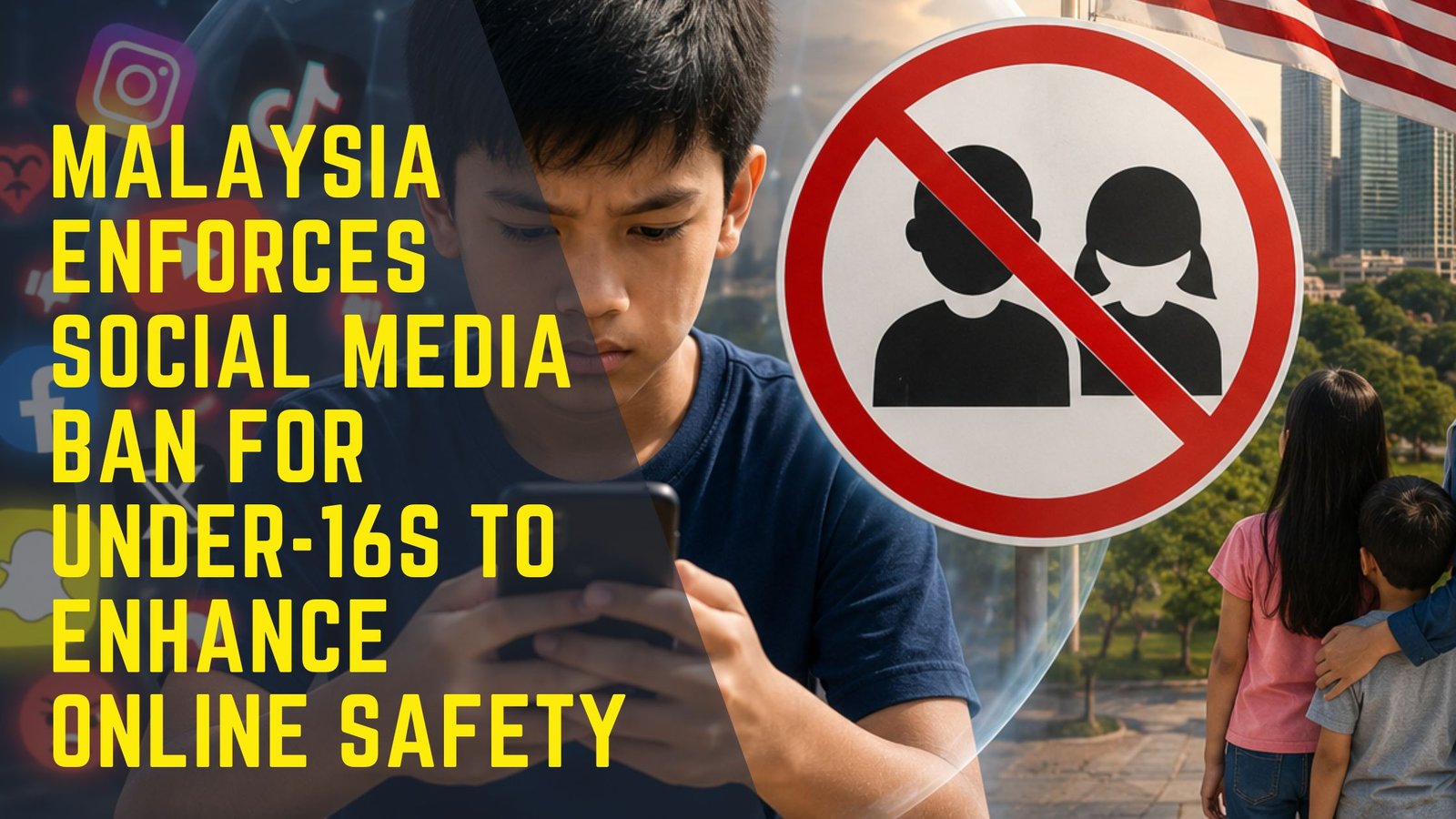 Malaysia Social Media Ban for Under-16s