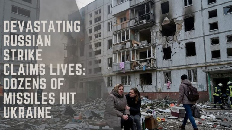 Ukraine apartment strike aftermath rescue