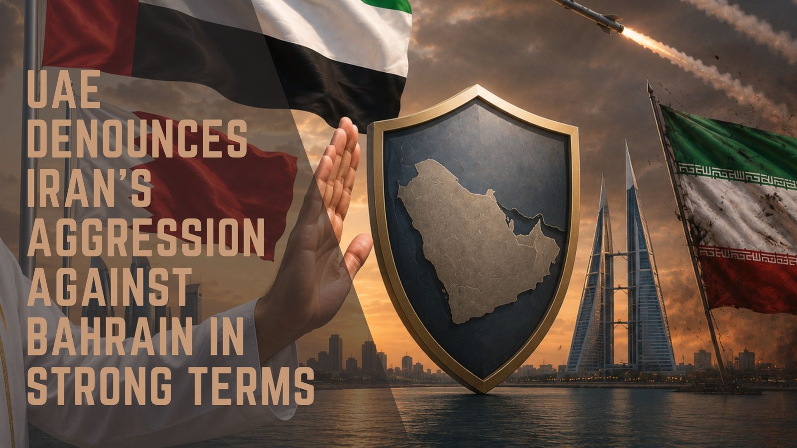 UAE Condemns Iran Aggression Against Bahrain