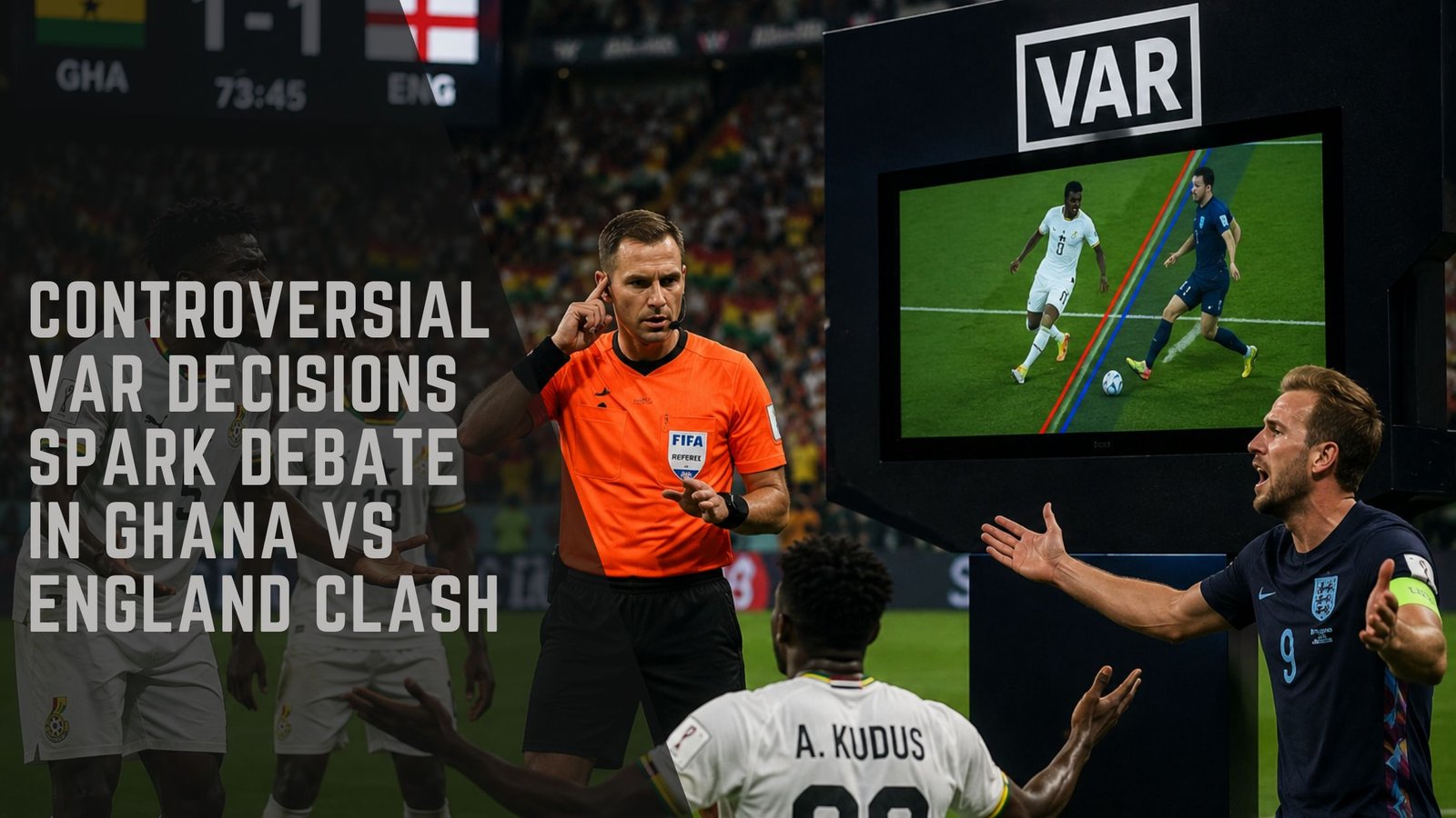 Ghana vs England VAR Controversy