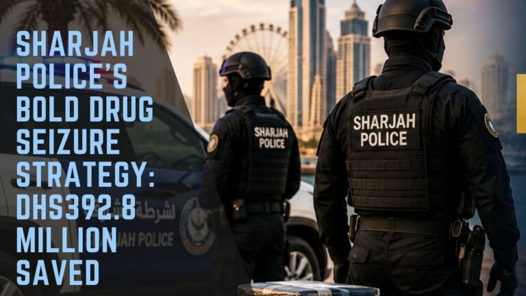 Sharjah Police drug seizure