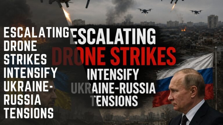 Ukraine Russia Drone Strikes