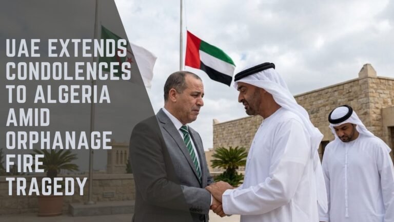 UAE condolences Algeria orphanage fire