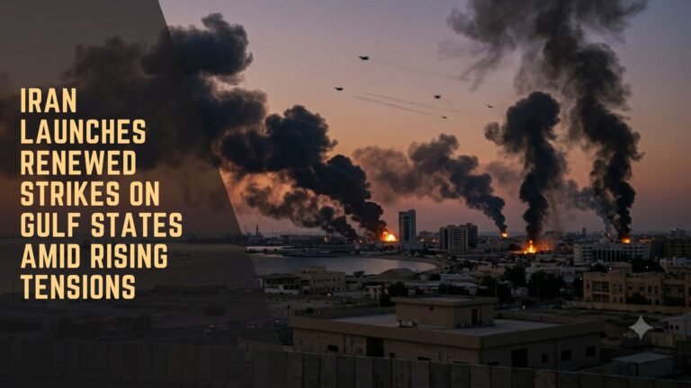 Iran Gulf States strikes