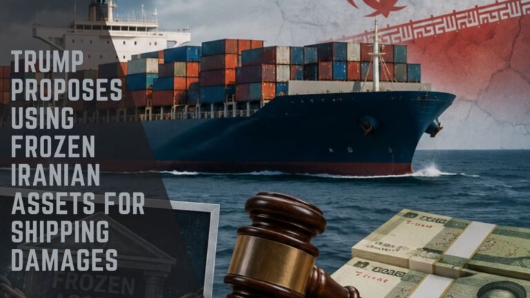 Trump Frozen Iranian Assets Shipping Damages