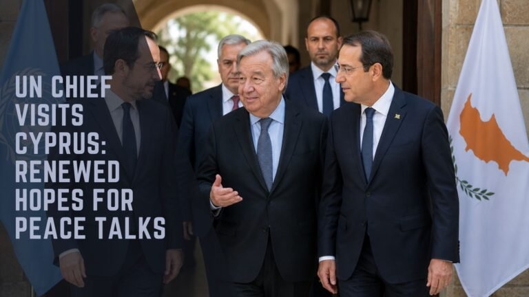 UN Chief Visits Cyprus for Peace Talks