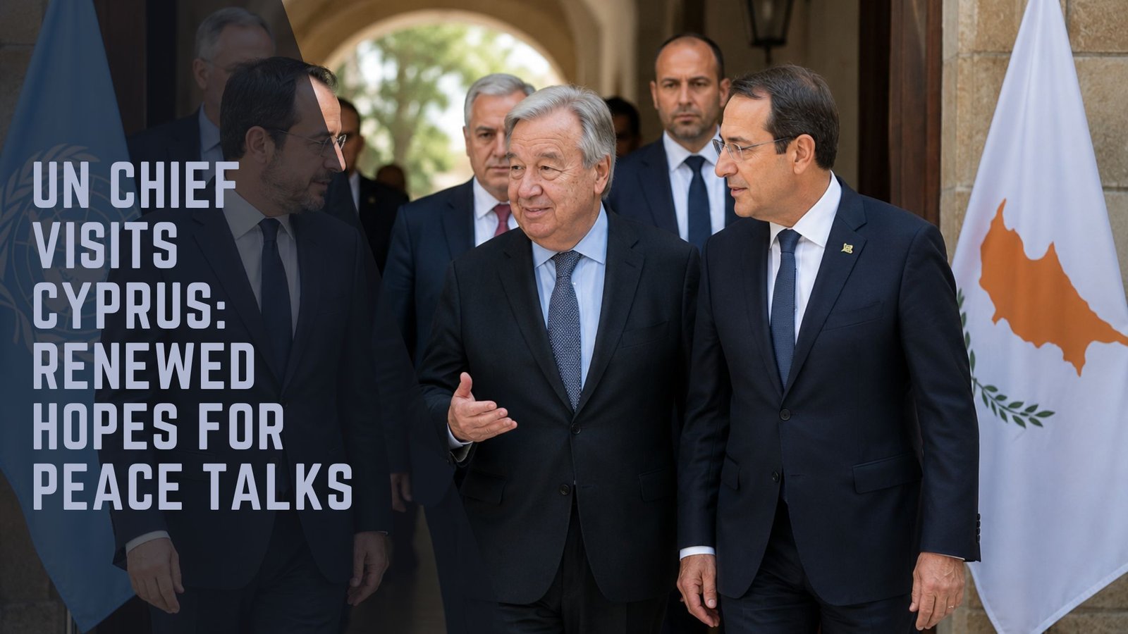 UN Chief Visits Cyprus for Peace Talks