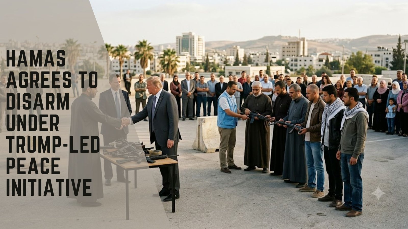 Hamas agrees to disarm 2026