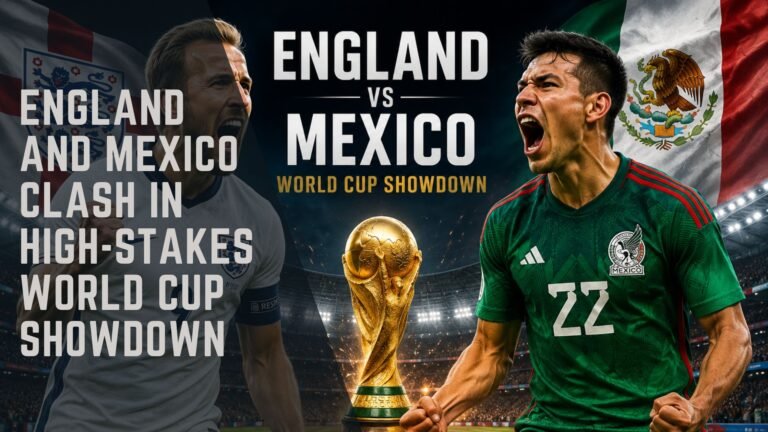 England vs Mexico World Cup