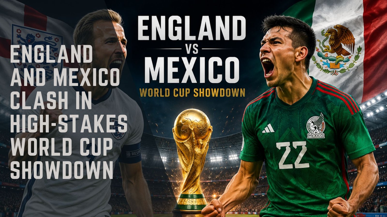 England vs Mexico World Cup