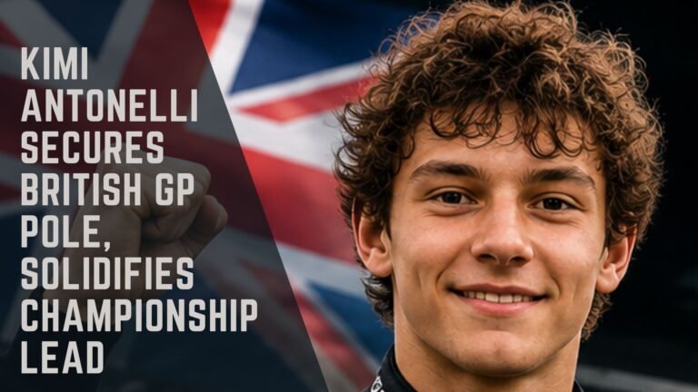 Kimi Antonelli British GP Pole