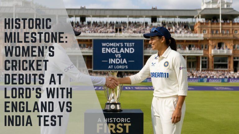 Women's Test Cricket at Lord's