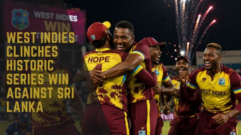 West Indies vs Sri Lanka Series Win