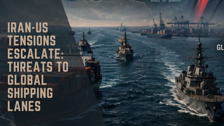 Iran-US Tensions Global Shipping Lanes