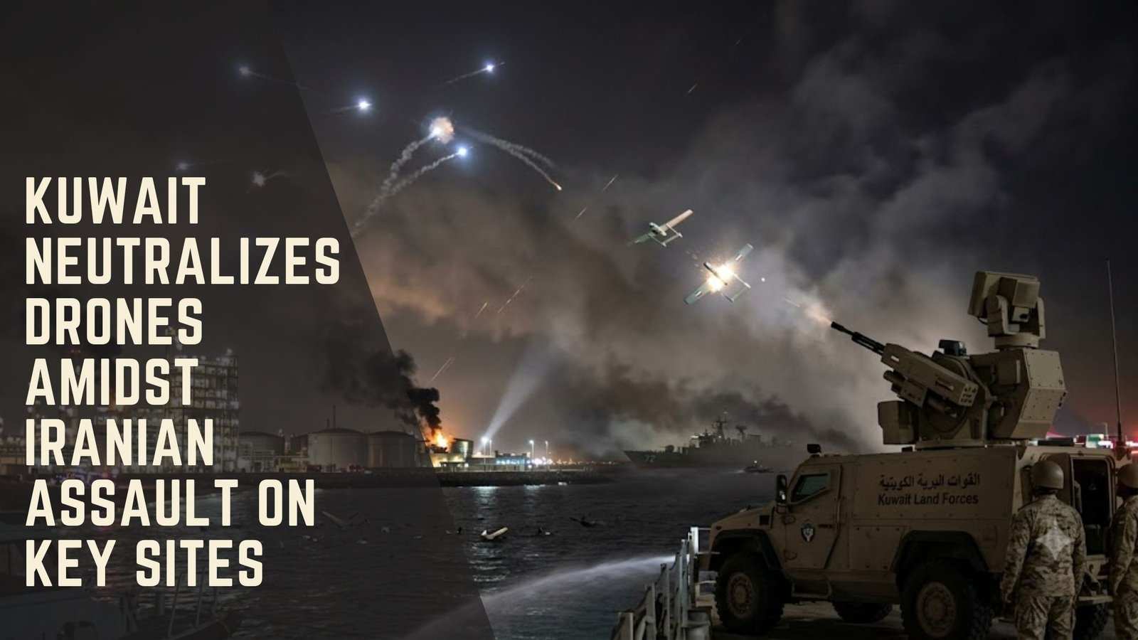 Kuwait drone neutralization