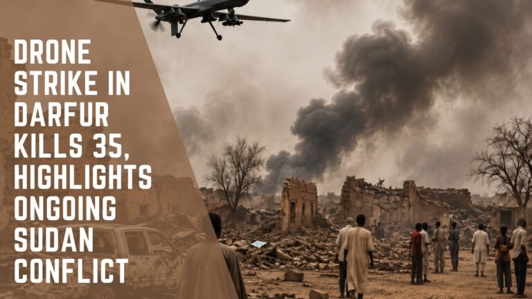 Drone Strike in Darfur Kills 35, Highlights Ongoing Sudan Conflictc