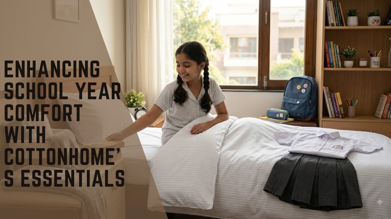 CottonHome school bedding