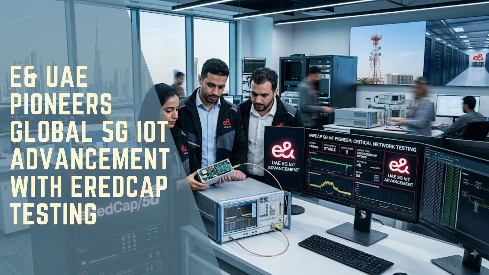 5G eRedCap Testing UAE