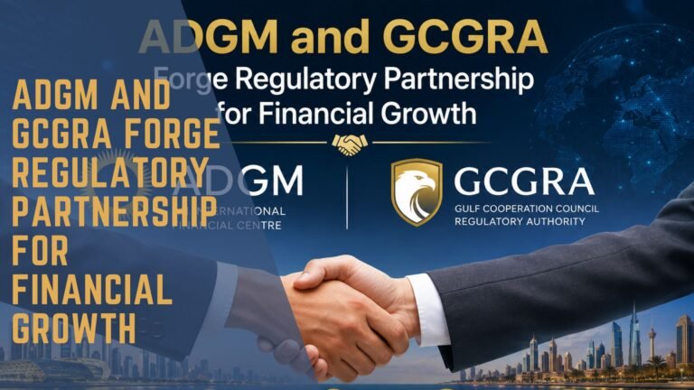 ADGM and GCGRA Forge Regulatory Partnership for Financial Growth