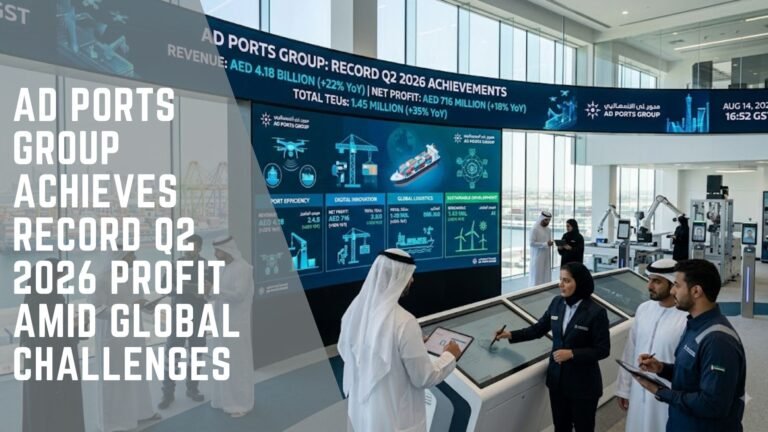 AD Ports Group Achieves Record Q2 2026 Profit Amid Global Challenges