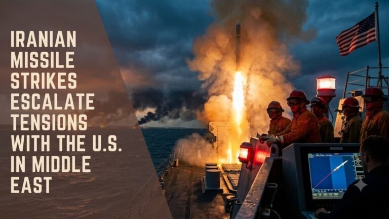 Iran US tension Middle East