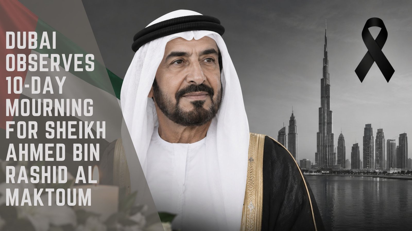 Sheikh Ahmed Bin Rashid Al Maktoum Mourning