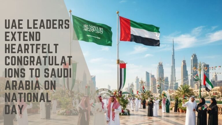 Saudi National Day UAE greetings