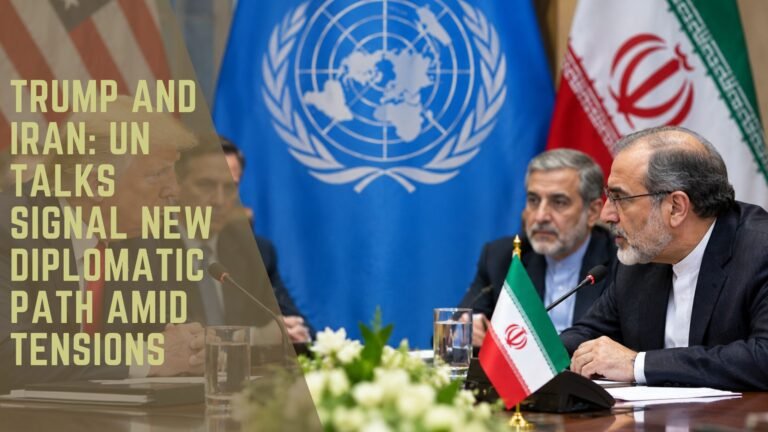 Trump Iran UN Talks
