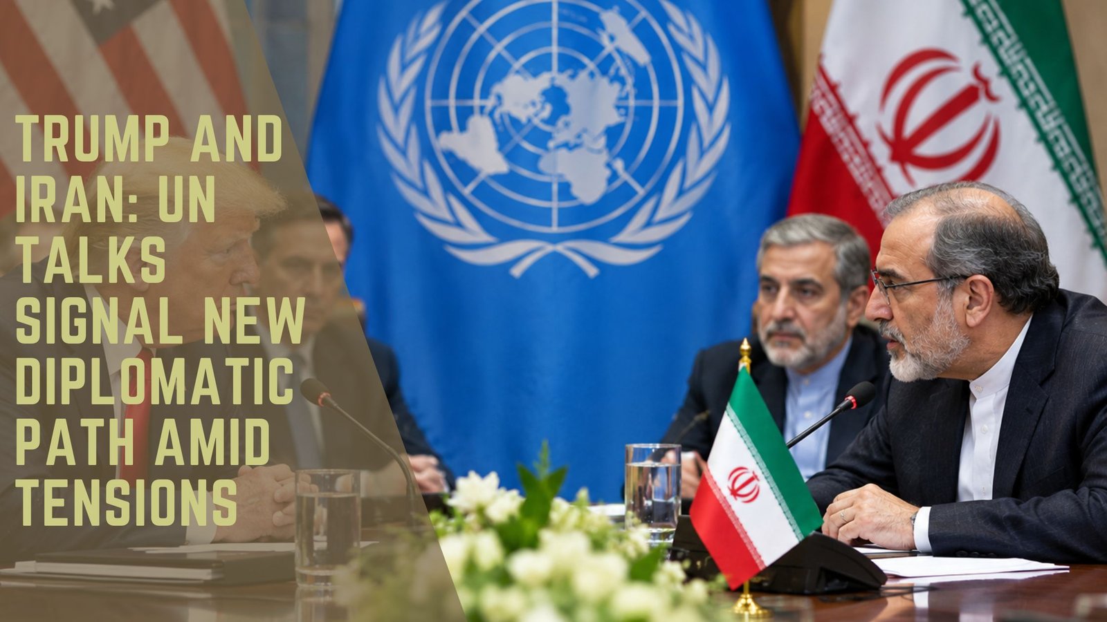 Trump Iran UN Talks