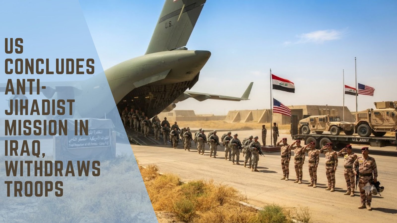 US Troop Withdrawal Iraq
