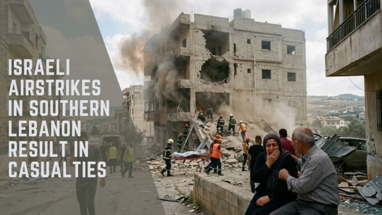 Southern Lebanon airstrike casualties
