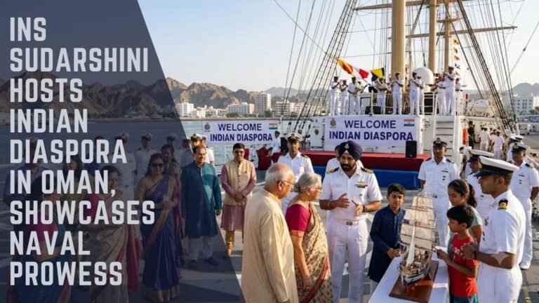 INS Sudarshini Oman Indian Diaspora