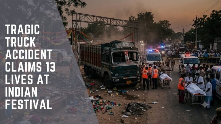 India festival truck accident