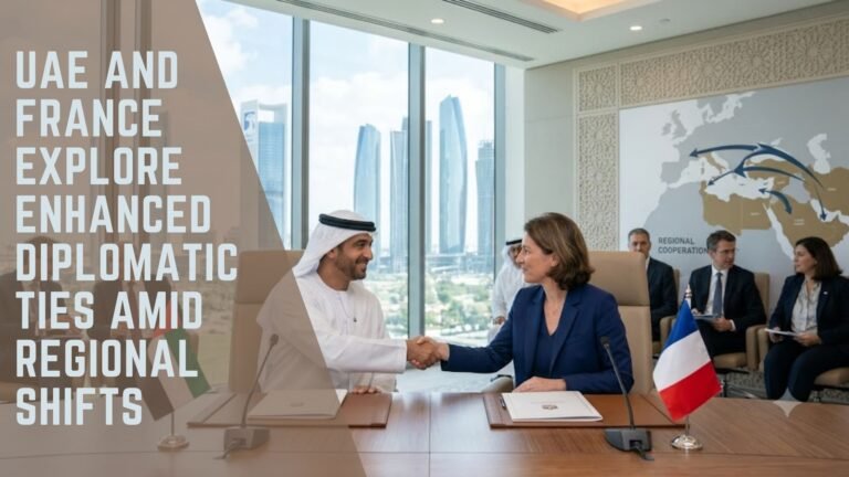 UAE France diplomatic ties regional shifts